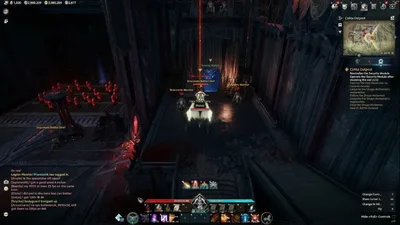 AION 2 Cheats world and quest markers inside a dark AION 2 outpost